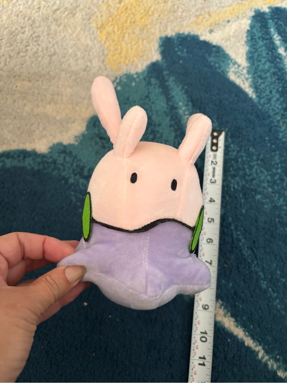 Pokemon Pink & Purple Goomy Plush Small Pet Toy